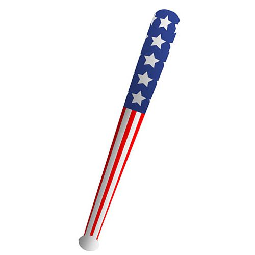 American Stars and Stripes Inflatable Baseball Bat - 85cm