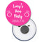 Personalised Magnet - Team Bride - 58mm