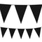 Black Plastic All-Weather Bunting - 10m