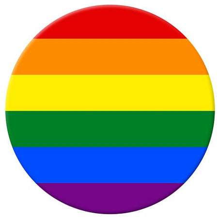 Rainbow Badge - 58mm - Each