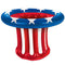 American Patriotic Giant Inflatable Hat Drinks Cooler - 69cm