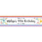 Boho Festival Personalised Banner - 1.2m