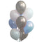 Baby Shower Metallic Balloon Mix - Boy - Pack of 24