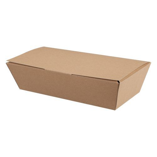 Kraft Biodegradable Food Box - Each