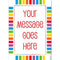 Rainbow Celebration Personalised Poster - A3