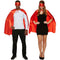 Adults' Superhero Costume Kit - Red Mask & Cape - Unisex