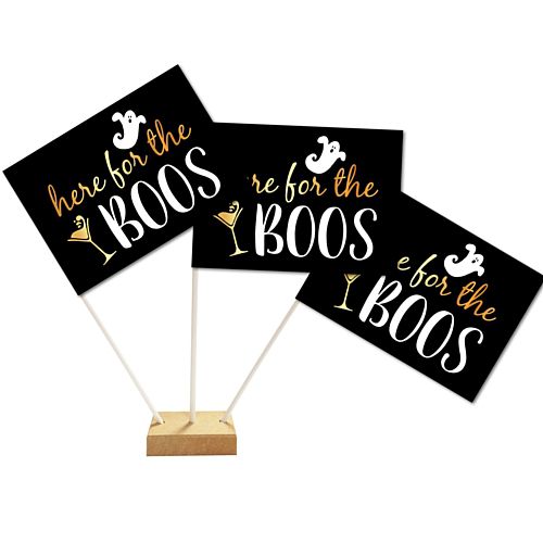 Here for the Boos Table Flags 6" on 10" Pole - Each