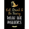 Eat, Drink and Be Scary Halloween Personalised Poster - A3