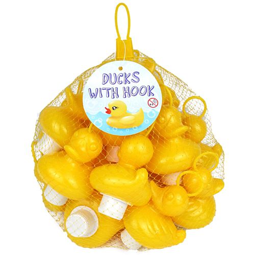 Yellow Weighted Duck with Hook - 7cm - Net of 20