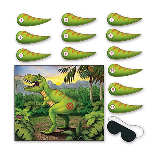 Pin the Tail on the Dinosaur Game 