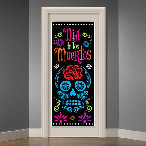 Day of the Dead Door Cover - 1.83m