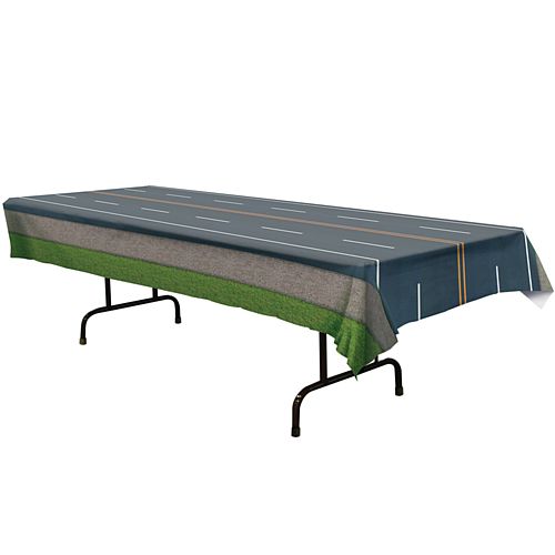Road Plastic Tablecover - 2.74m