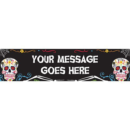 Day of the Dead Personalised Banner - 1.2m