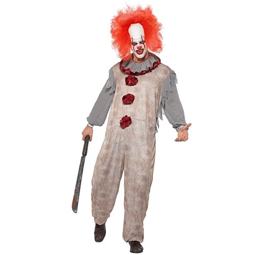 Vintage Clown Man Costume