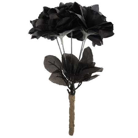 Black Roses - Bunch Of 5