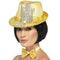 Gold Sequin Trilby Hat