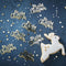 Gold Script Merry Christmas Confetti 14g