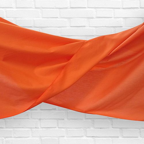 Orange Fabric Drapes - 1.1m Wide - Per Metre