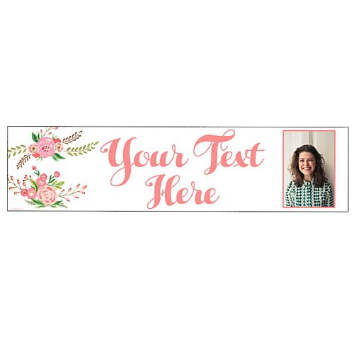 Boho Personalised Photo Banner - 1.2m