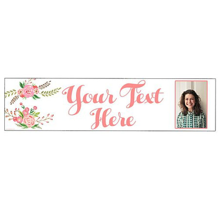 Boho Personalised Photo Banner - 1.2m