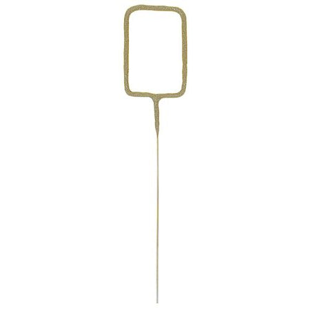 Gold Number 0 Party Sparkler - 17.8cm