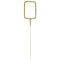 Gold Number 0 Party Sparkler - 17.8cm