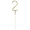 Gold Number 2 Party Sparkler - 17.8cm