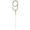 Gold Number 9 Party Sparkler - 17.8cm