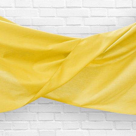 Yellow Fabric Drapes - 1.1m Wide - Per Metre