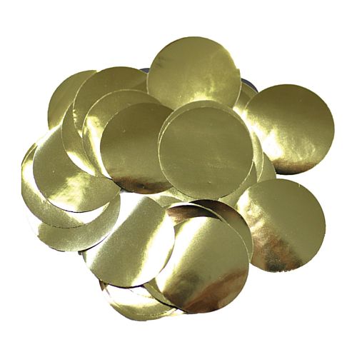 Metallic Gold Foil Dot 10mm Confetti - 14g