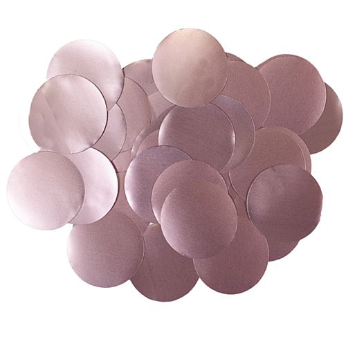 Pearl Light Pink Foil Dot 10mm Confetti - 14g