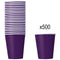 Purple Paper Cups - 266ml - Pack of 500