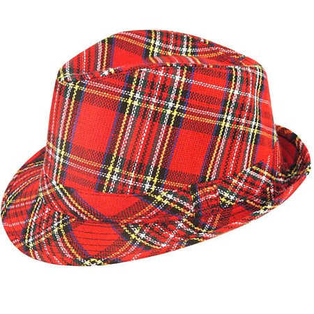 Tartan Trilby Hat