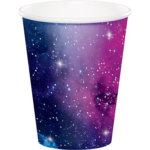 Galaxy Party Paper Cups - 9oz - Pack of 8