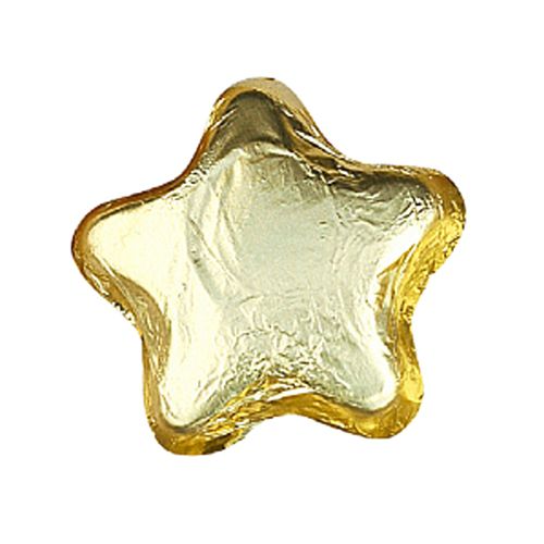 Gold Foil Chocolate Star - 6g - Each