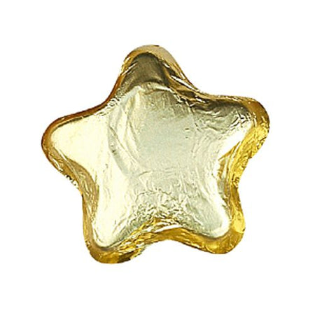 Gold Foil Chocolate Star - 6g - Each