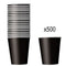 Black Paper Cups - 266ml - Pack of 500
