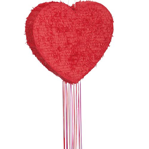 Red Heart Pinata - 50cm – Party Packs