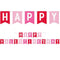 Happy Valentine's Day Pennant Letter Banner Bunting Set - 3m