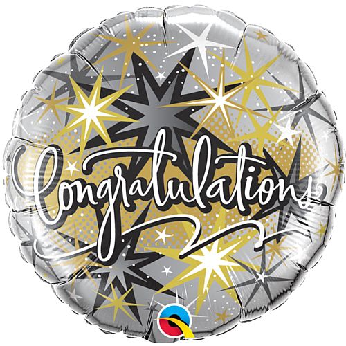 Elegant Congratulations Foil Balloon- 20"