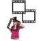 Filmstrip Photo Frames - 30cm - Pack of 5