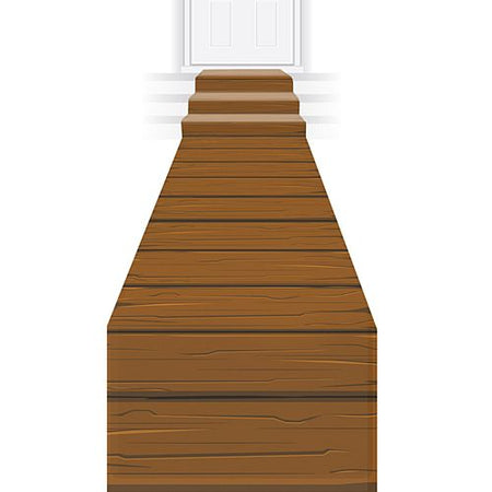 Wooden Plank Floor Runner - 3m