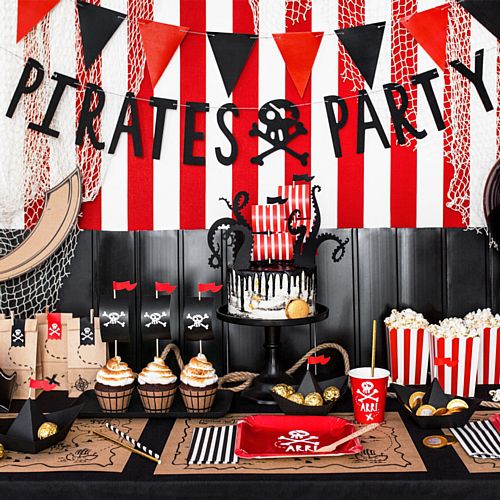 Pirates Party Banner - 1m