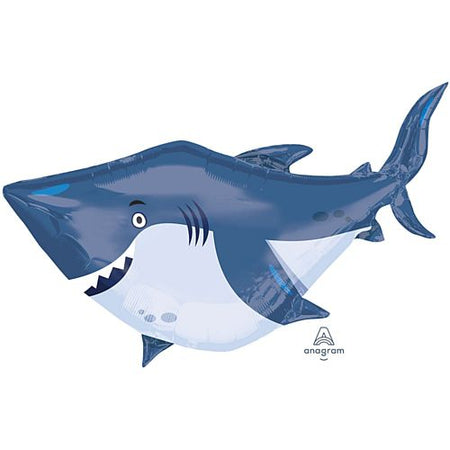 Shark Supershape Foil Balloon - 61cm