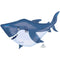 Shark Supershape Foil Balloon - 61cm