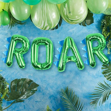 Roarsome Dinosaur Party Balloon Bunting - 16