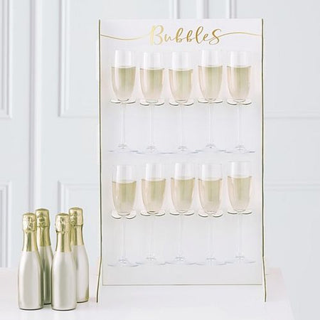 Prosecco Bubbly Drinks Wall Holder - 60cm