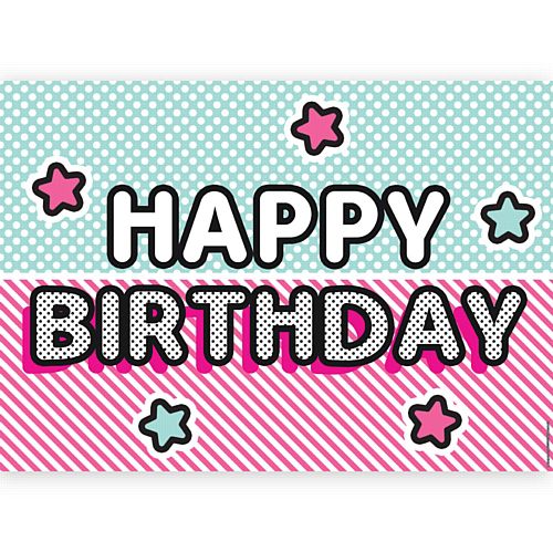 Surprise Birthday Happy Birthday Poster - A3