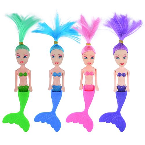 Mermaid Doll - Assorted - 14cm - Each