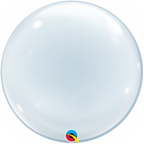 Clear Round Bubble Qualetex Balloon - 20"